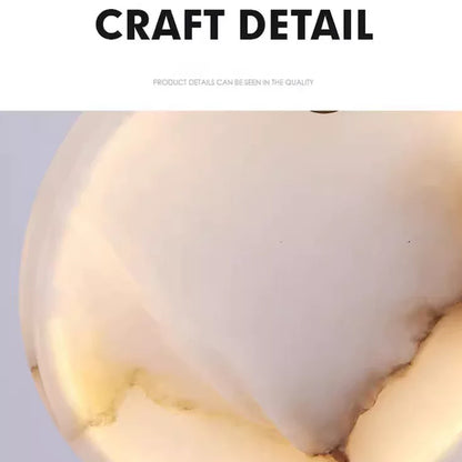 Natural Marble Art Middle Hot Sell Chandelier