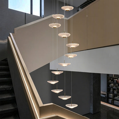 Modern Led Staircase Pendant Lamp