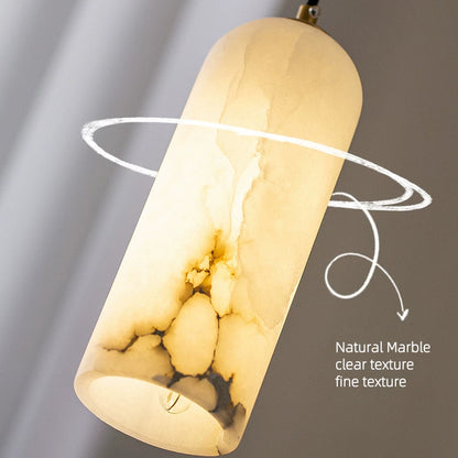 Marble Bedroom Bedside LED Chandelier