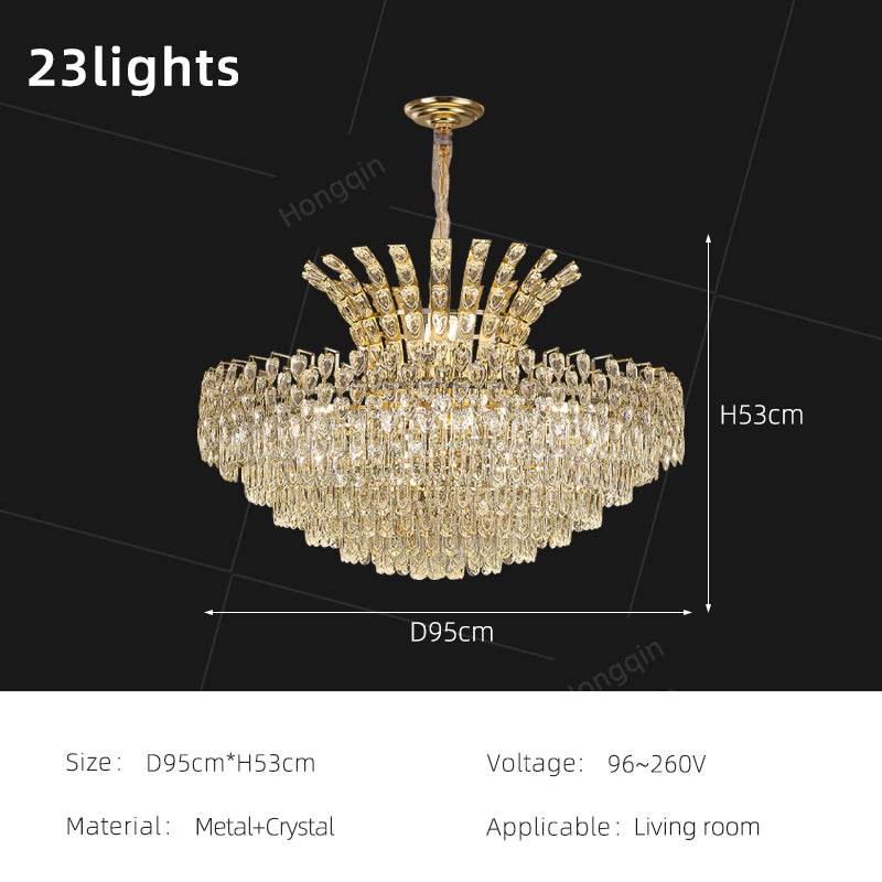 Luxury Crystal Chandeliers High-end Hanging Chandelier