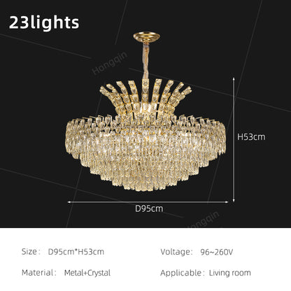 Luxury Crystal Chandeliers High-end Hanging Chandelier