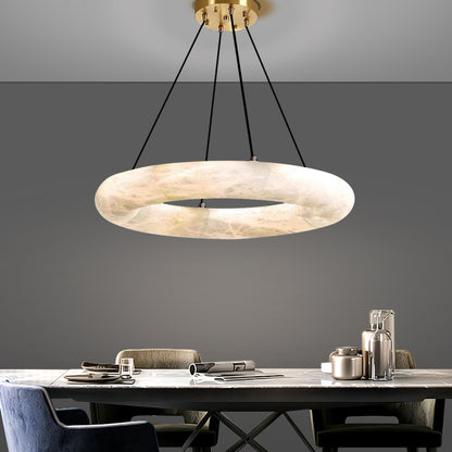 Modern Minimalist Marble Living Room Chandelier