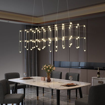 Nordic Restaurant Creative Firefly LED Chandelier