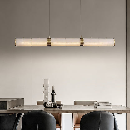 Modern Minimalist Restaurant All Copper Natural Pendant Lamp
