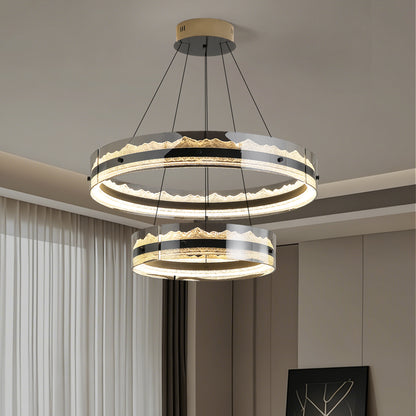 Luxury Ring Living Room Chandelier