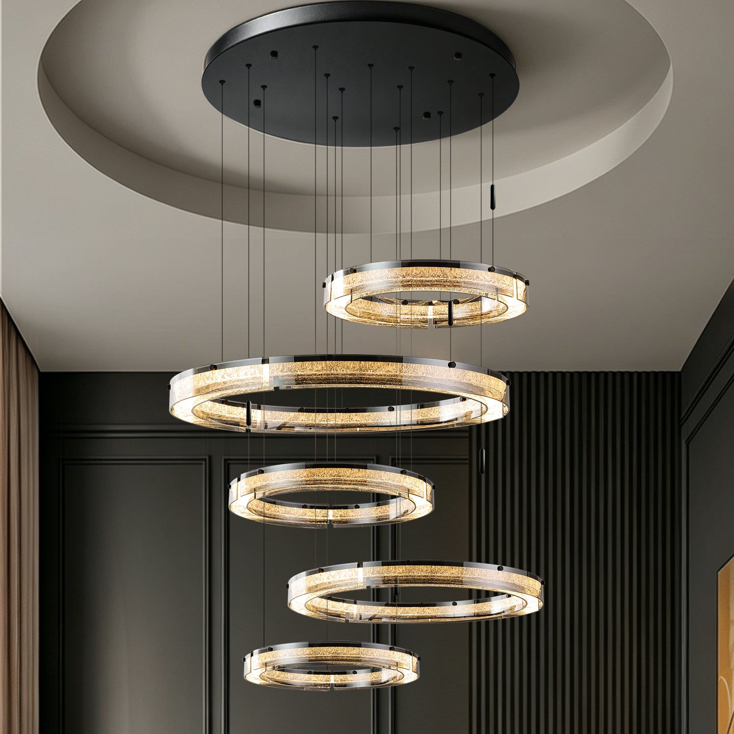 Luxury Villa Duplex Restaurant Hanging Ceiling Light