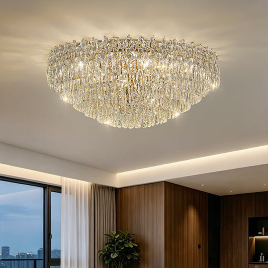 Modern Luxury Gold Villa Living Room Ceiling Light