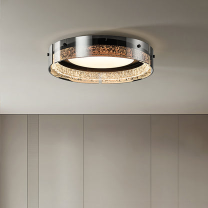Modern Luxury Round Flush Mount Ceiling Light