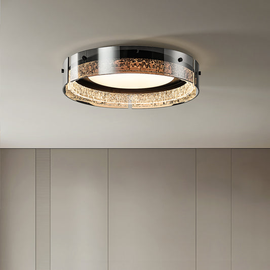 Modern Luxury Round Flush Mount Ceiling Light