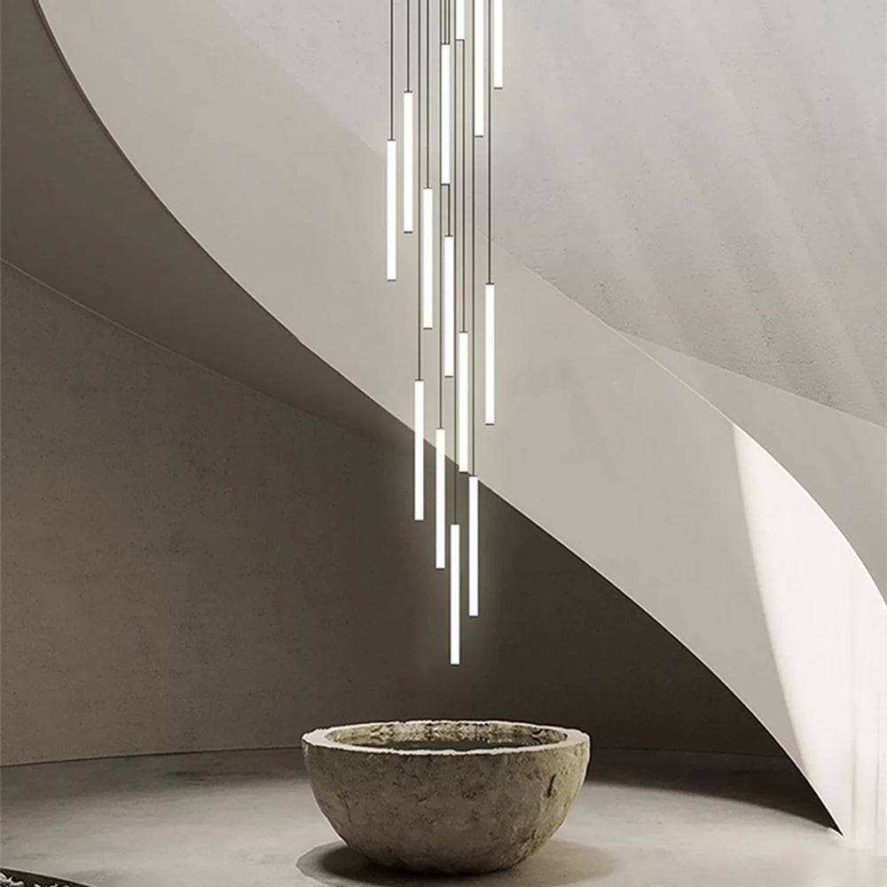 Modern Luxury Staircase LED Chandelier