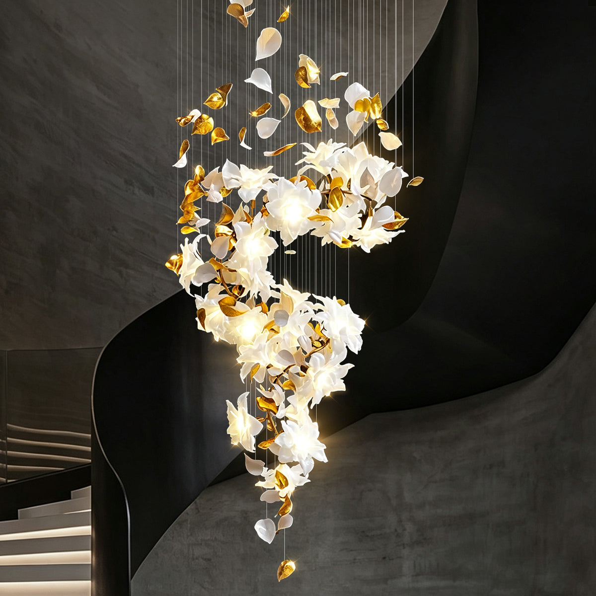 Nordic Villa Loft Duple Hanging Lamps