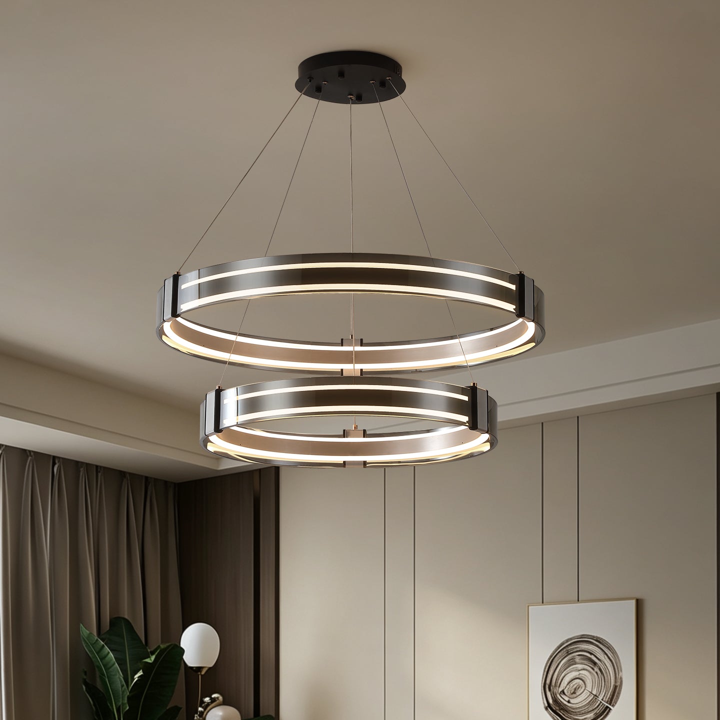 Luxury Villa Living Room Chandelier