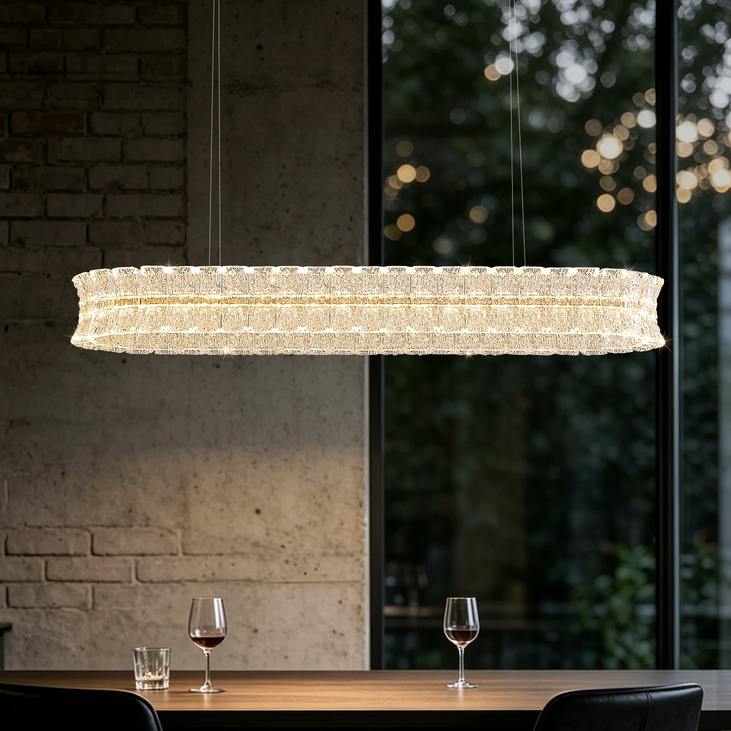 Luxury Villa Bar Kitchen Dining Room Chandelier