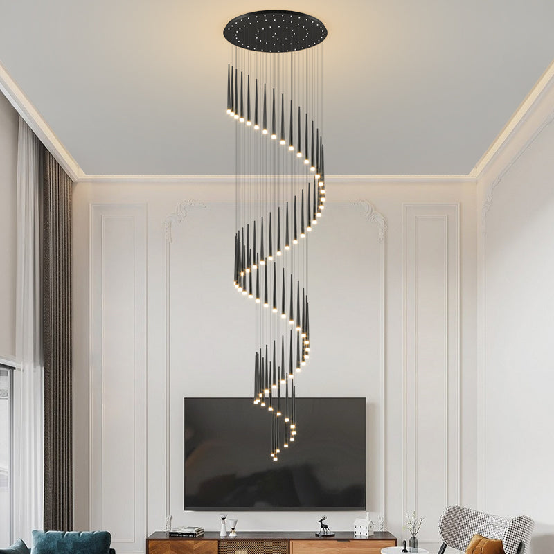 Staircase Pendant Lamps Modern Led Hanging Lights
