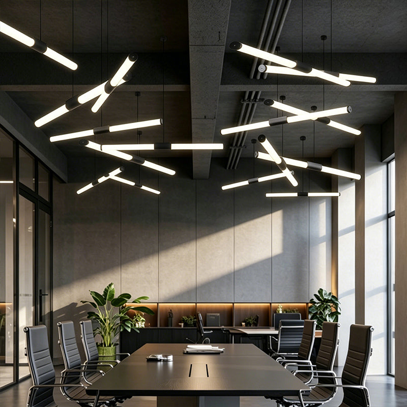 Nordic Tree Branch LED Pendant Light Luxury Commercial Office Hotel Lobby Light Clothing Store Front Desk Engineering Chandelier