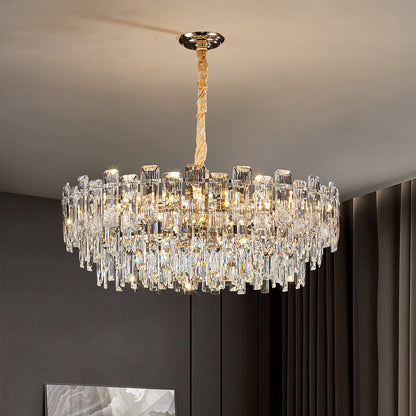 Luxury Round Crystal Living Room Chandelier
