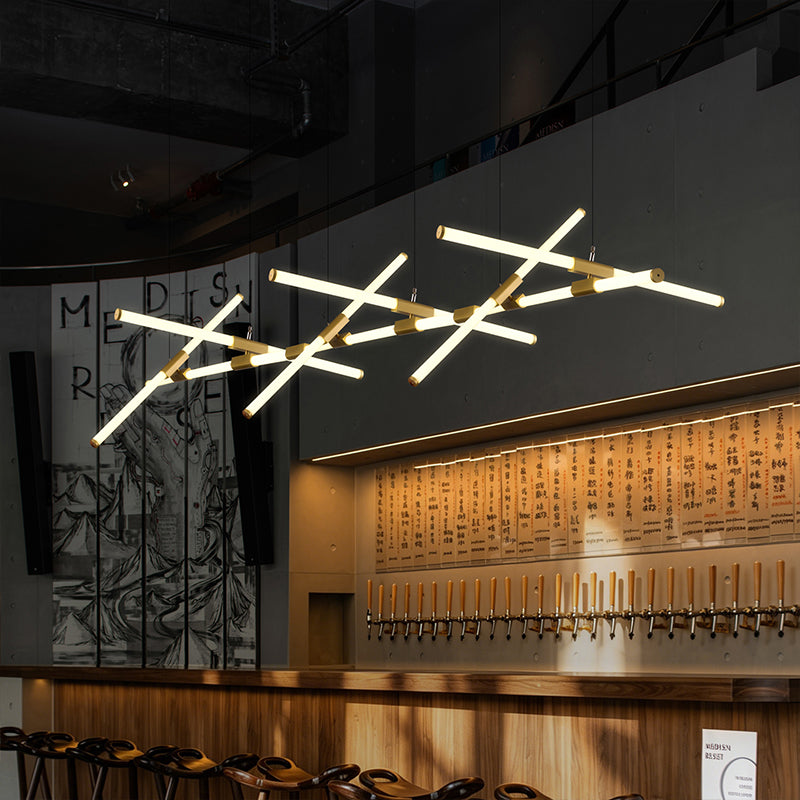 Nordic Tree Branch LED Pendant Light Luxury Commercial Office Hotel Lobby Light Clothing Store Front Desk Engineering Chandelier