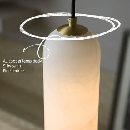 Marble Bedroom Bedside LED Chandelier