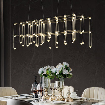 Nordic Restaurant Creative Firefly LED Chandelier