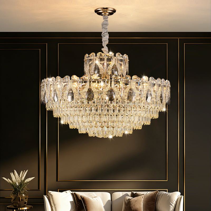 Luxury Crystal Living room minimalist Chandelier