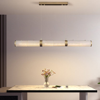 Modern Minimalist Restaurant All Copper Natural Pendant Lamp