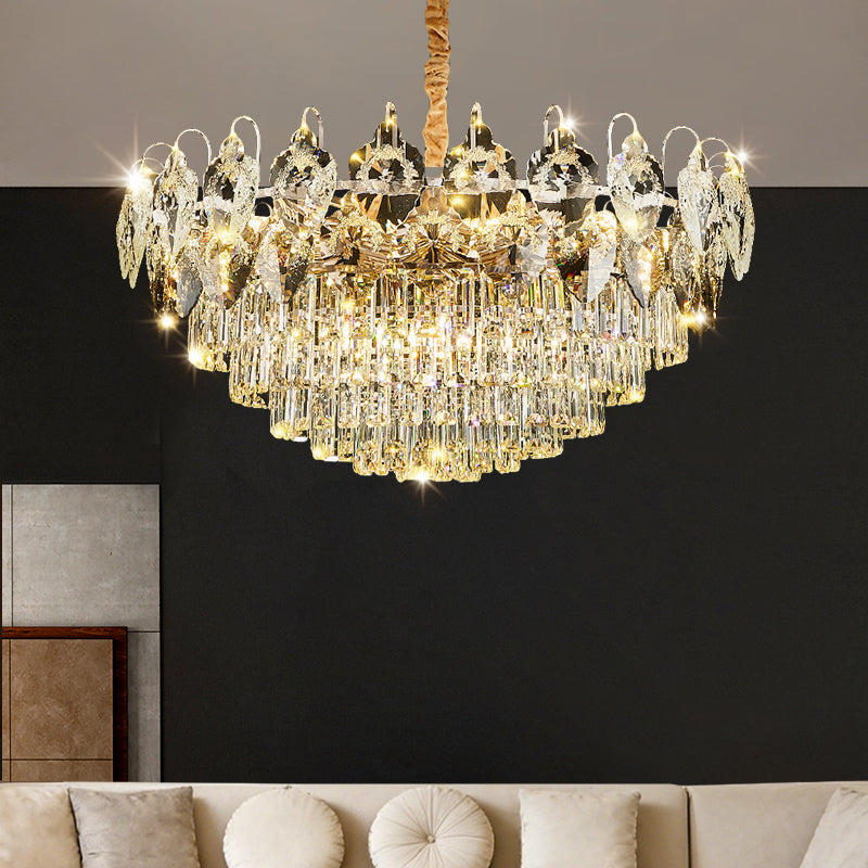 Luxury Crystal Living Room LED Chandelier