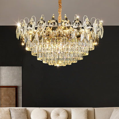 Luxury Crystal Living Room LED Chandelier