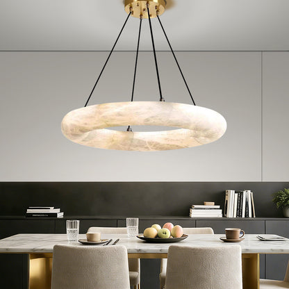 Modern Minimalist Marble Living Room Chandelier