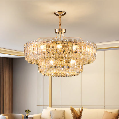 Luxury Villa Living Room Crystal Chandelier