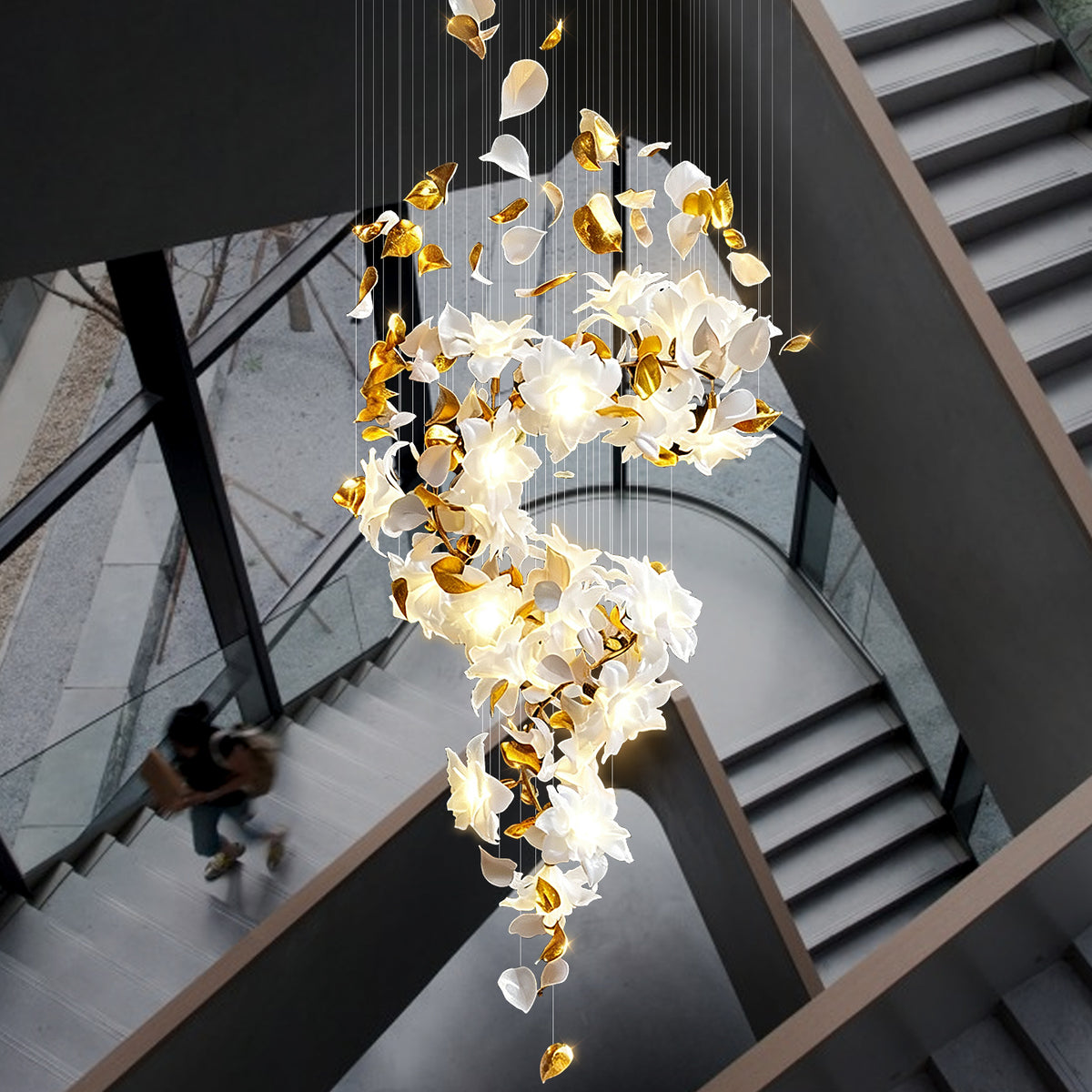 Nordic Villa Loft Duple Hanging Lamps