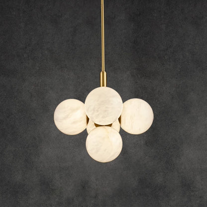 Luxury Minimalist Cloudstone Chandelier