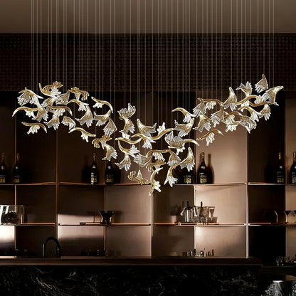 Modern Luxury Led Pendent Light Kitchen Dining Chandeliers Kitchen Island Dining Room Glass Pendant Light