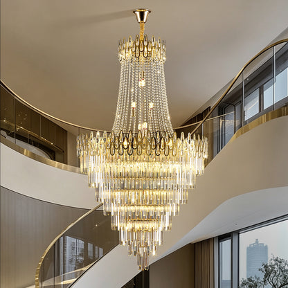 Luxury Villa Hall Duplex Loft Staircase Pendant Light