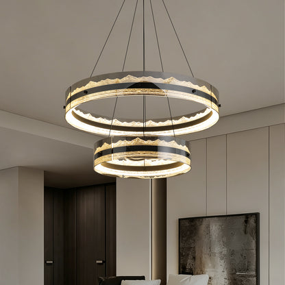 Luxury Ring Living Room Chandelier