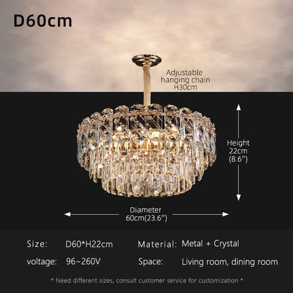 Modern Minimalist Luxury Living Room Ceiling Chandelier