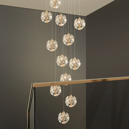 Staircase Chandelier Lustre Hanging Light