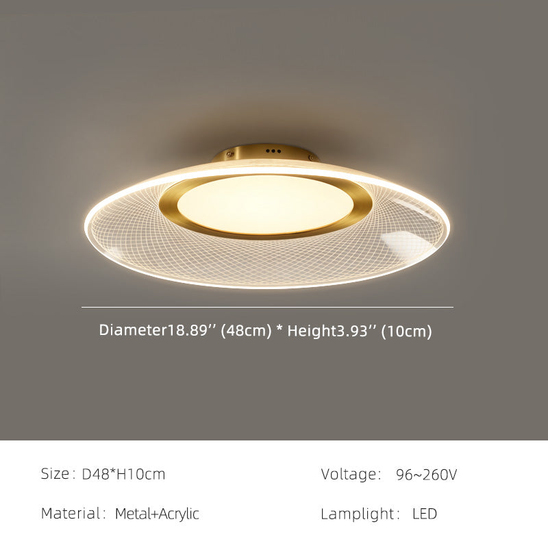 Minimally Bedroom Ceiling Light