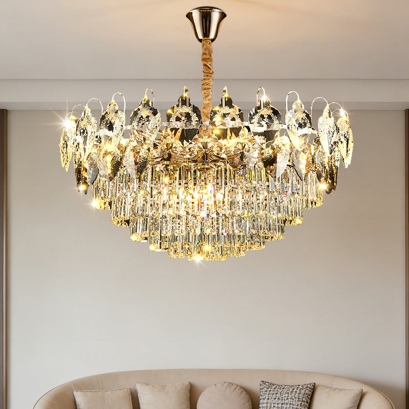 Luxury Crystal Living Room LED Chandelier