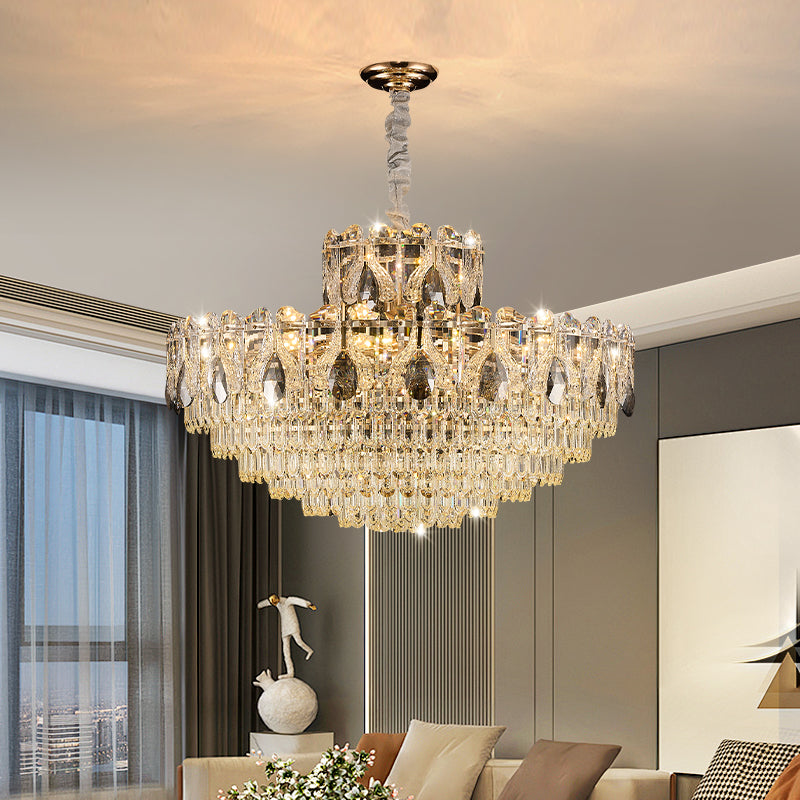 Luxury Crystal Living room minimalist Chandelier