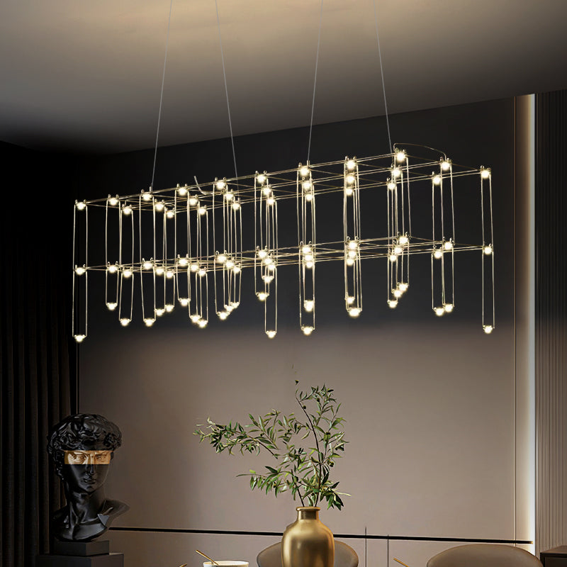 Nordic Restaurant Creative Firefly LED Chandelier