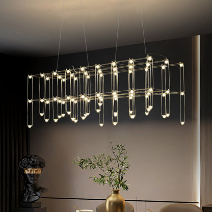 Nordic Restaurant Creative Firefly LED Chandelier