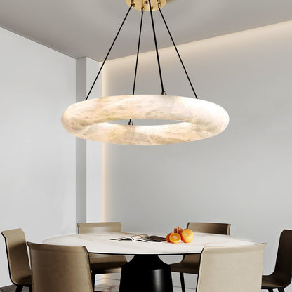 Modern Minimalist Marble Living Room Chandelier