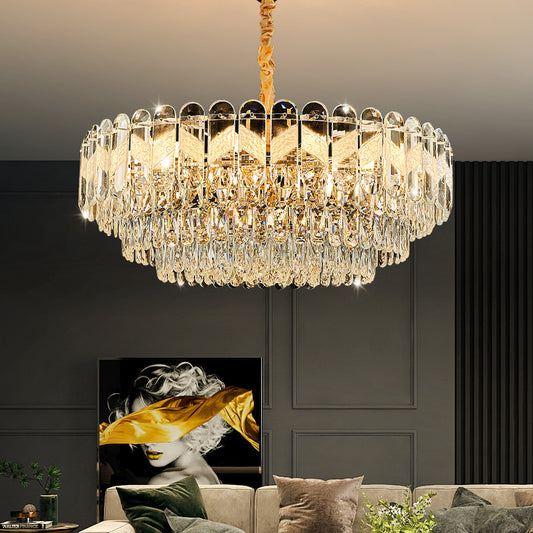 Luxury Living Room LED Crystal Ceiling Chandelier