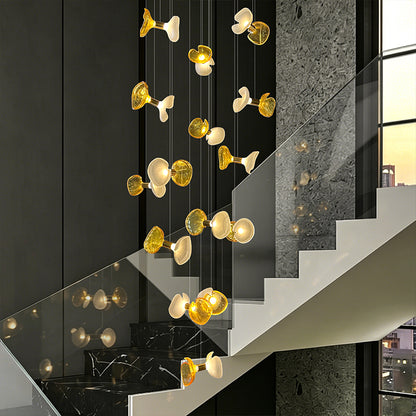Modern Minimalist Loft Villa Duplex Stair Pendant Light