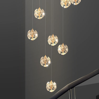 Staircase Chandelier Lustre Hanging Light