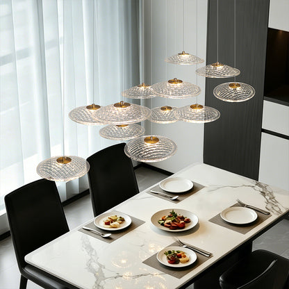 Modern Dining Room Pendant Lights Bar Kitchen Island Table Decor Hanging Lights Creative Glass Led Pendant Lamp