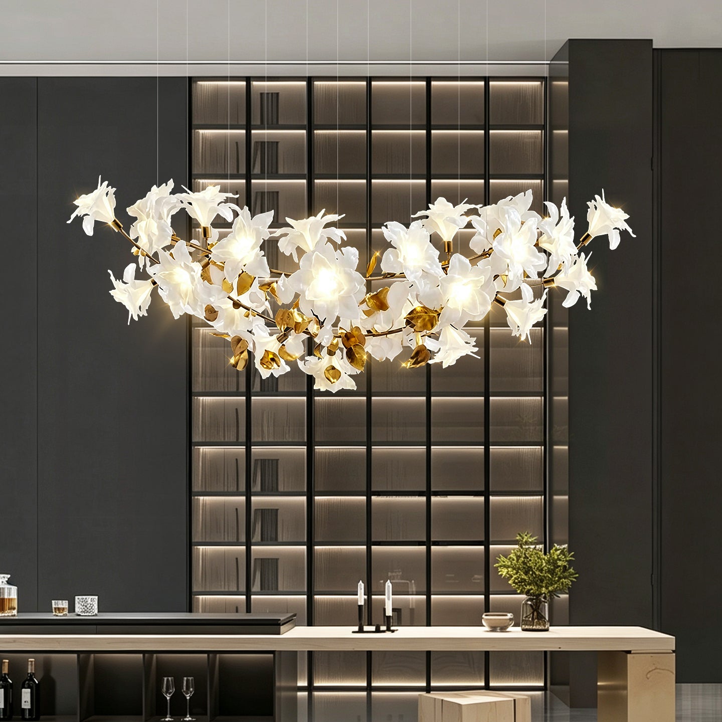 Nordic Restaurant Villa Loft Duple Living Room Hanging Lamps