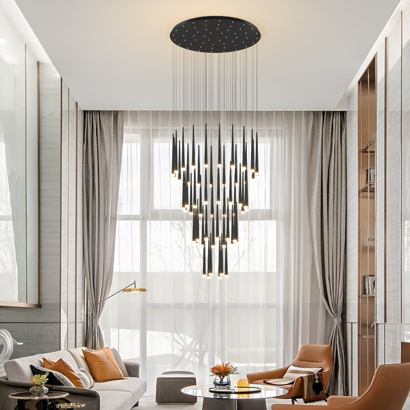 Staircase Pendant Lamps Modern Led Hanging Lights