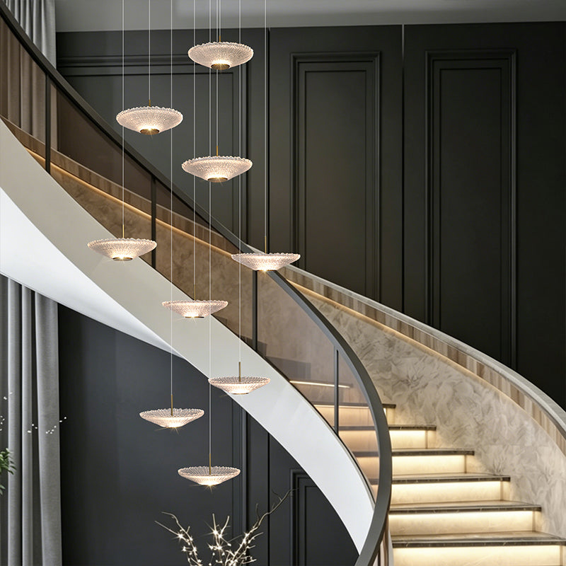 Modern Led Staircase Pendant Lamp