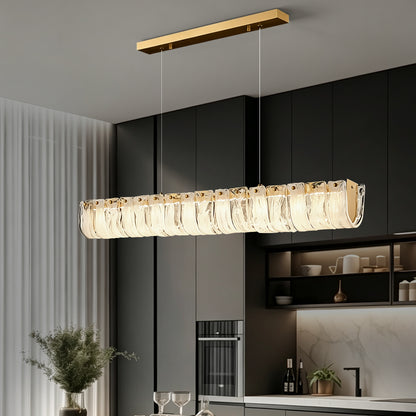 Modern Dining Room Kitchen Long Chandelier